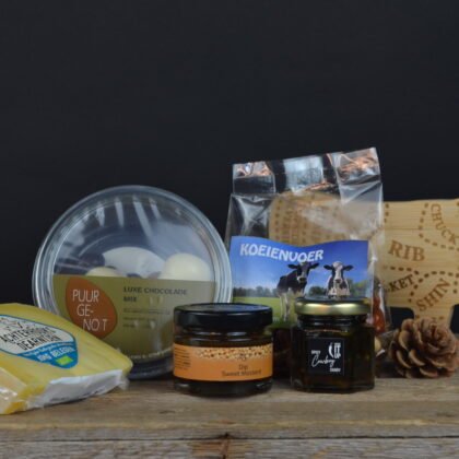 Cadeaupakket Boerenborrel met koeienplank